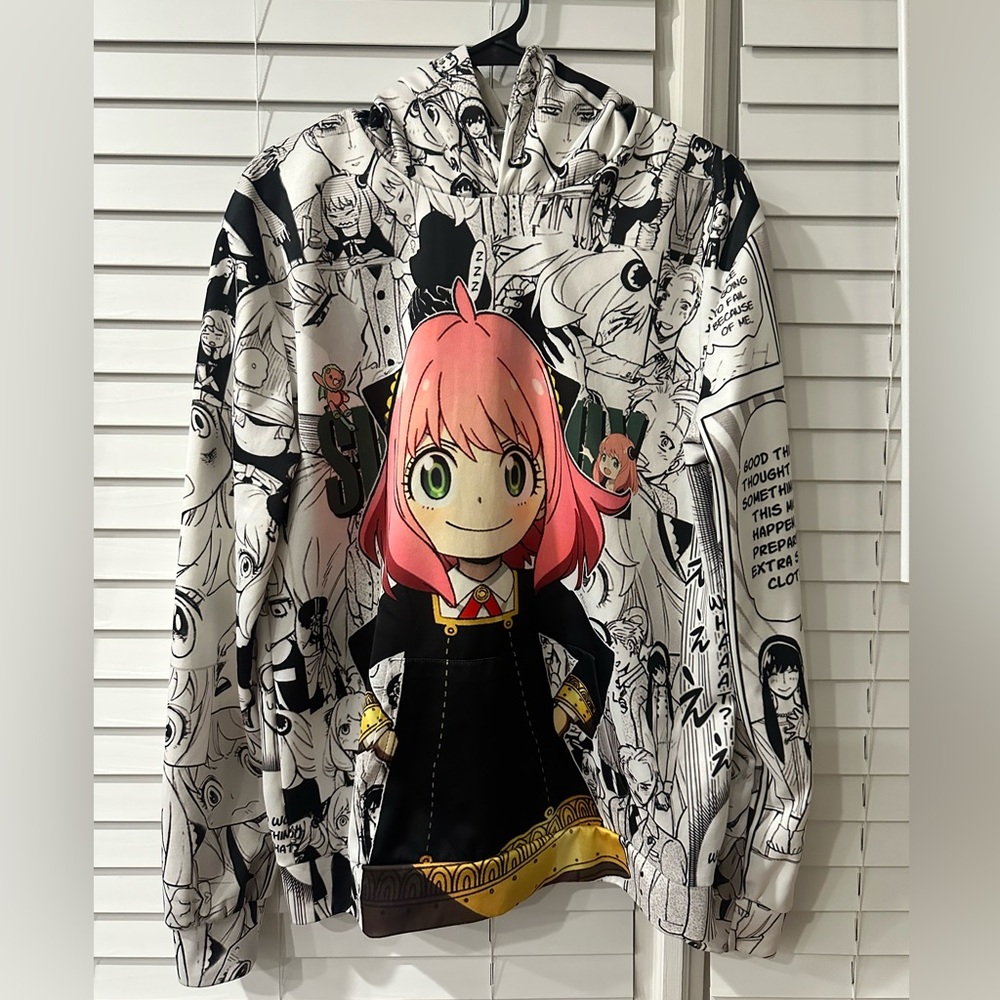 Anime Graphic Hoodie! Size Small 🥳 Best Offer Accepted!